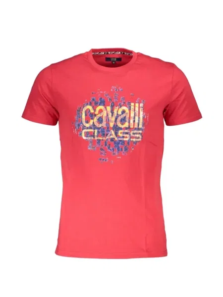 Póló Cavalli Class nyomtatás piros