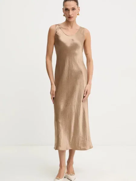Рокля MM TALETE бежово