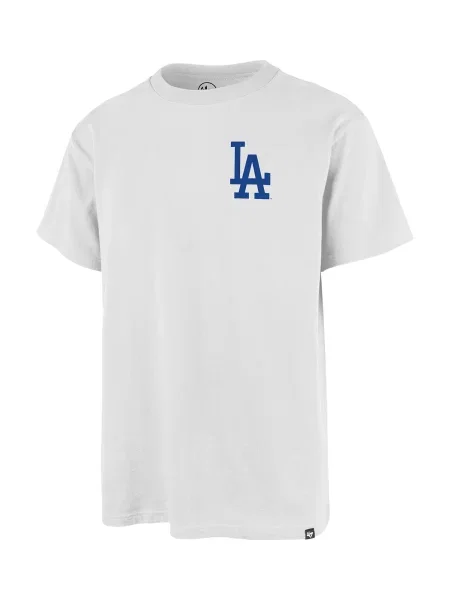 47 Brand Tričko Los Angeles Dodgers Backer mix barev bílá