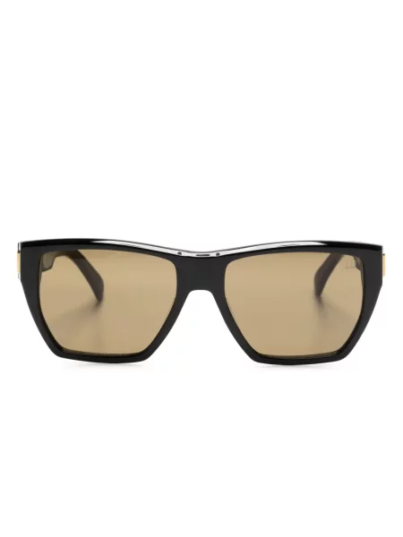 Ochelari de soare Dunhill cu imprimeu geometric negru