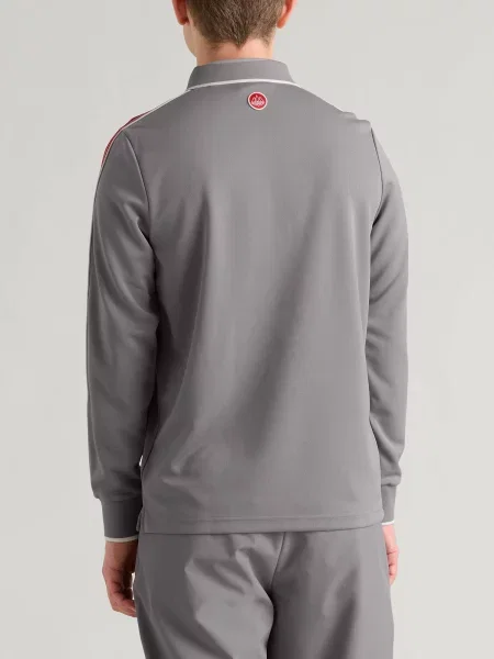 Koszulka polo Adidas szara