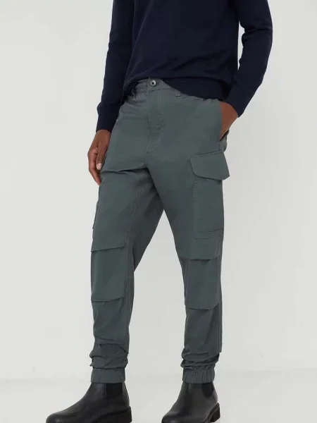 Панталон G-Star Raw с кройка тип карго зелено