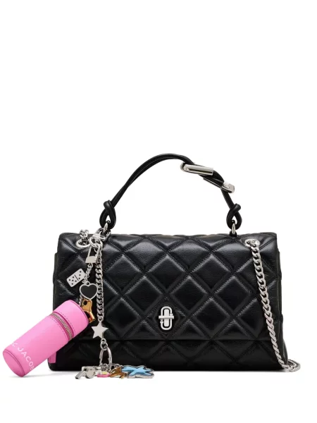 Pandantiv Marc Jacobs matlasat negru