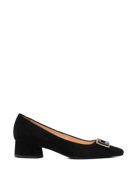 Pantofi cu toc Sergio Moretti Firenze cu cataramă negru