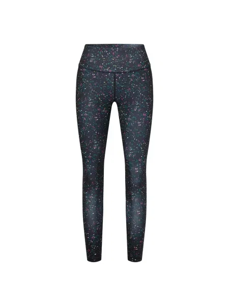 Legginsy Influential II W Cętkowanym Wzorze czarne