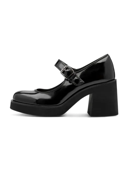 Pantofi cu toc Tamaris negru
