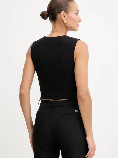 Жилет Guess однобортный черный