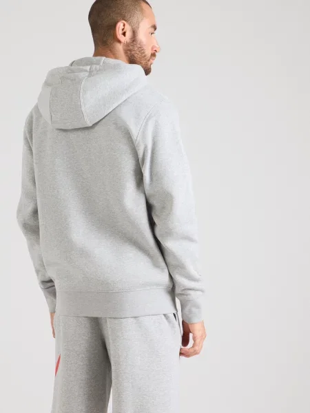 Nike Sportswear Tepláková bunda CLUB' sivá