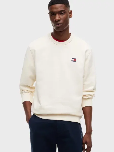 Світшот Tommy Jeans білий