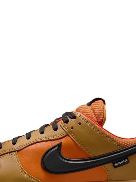 Καρό μπλούζα Nike με κορδόνια με δαντέλα πράσινο