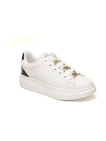 Sneakersy Guess skórzane białe