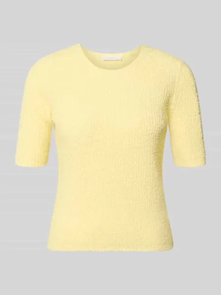 T-shirt w imitacji dzianiny z okrągłym dekoltem Rich & Royal