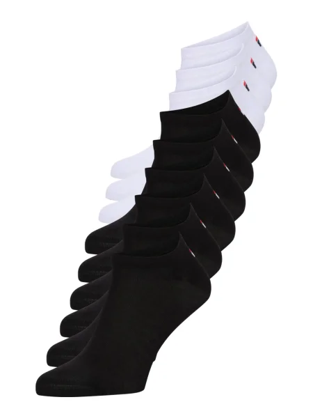 FILA Șosete bleumarin / roșu / negru alb