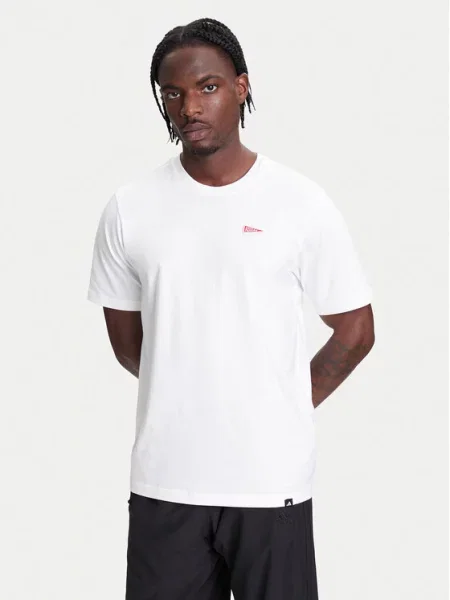 ADIDAS SPORTSWEAR Tehnička sportska majica crvena / crna bijela
