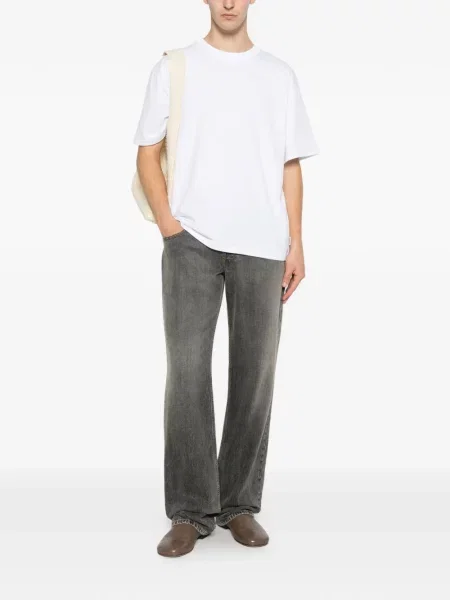 Gulerat tricou Sandro alb