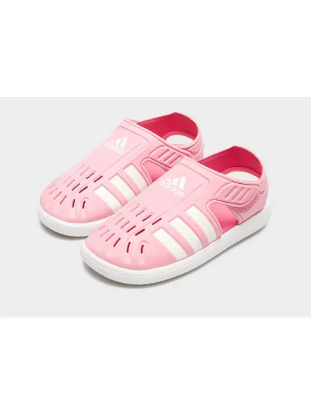 Sandály Adidas s plnou špičkou bílé