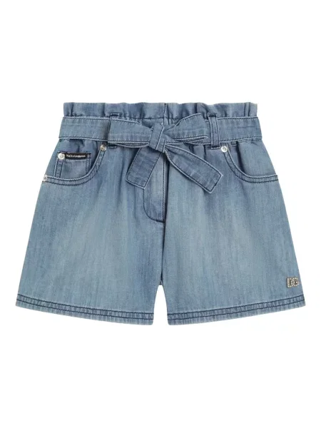 Szorty jeansowe dziecięce Dolce And Gabbana niebieskie