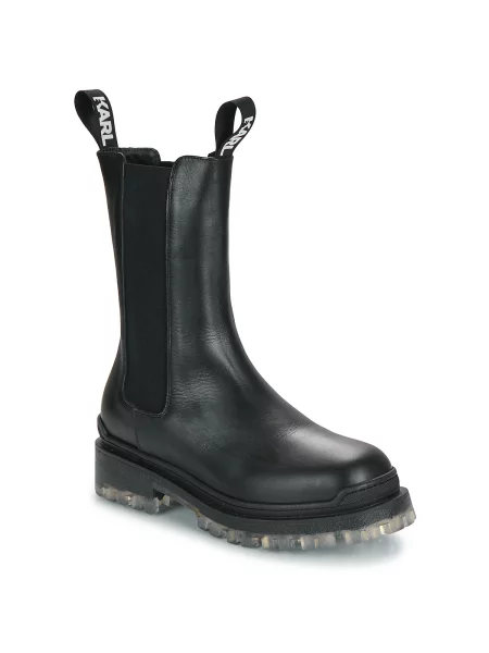 Motorist gležnjarji Karl Lagerfeld črna