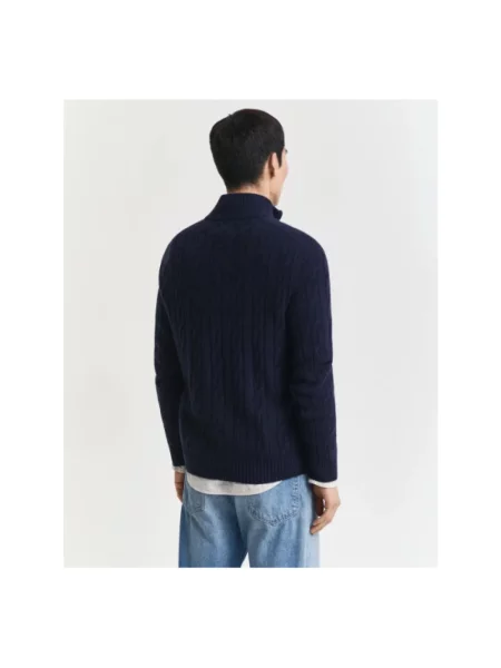 Sweter Gant niebieski