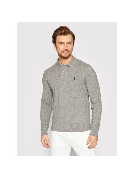 Polo Ralph Lauren Pólóing Slim Fit szürke