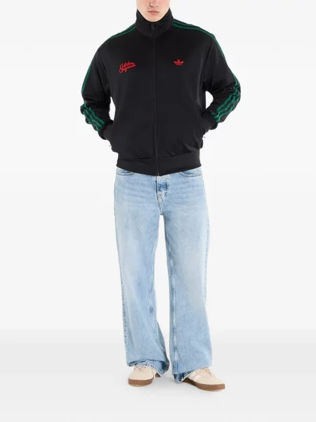 Geacă Adidas alergare negru