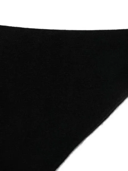 Fular Almada Label tricotate negru