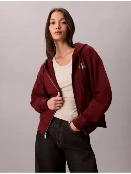 Calvin Klein Jeans Hanorac | regular fit bordo