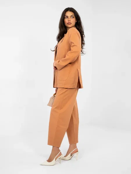 Pantaloni Italy Moda alb