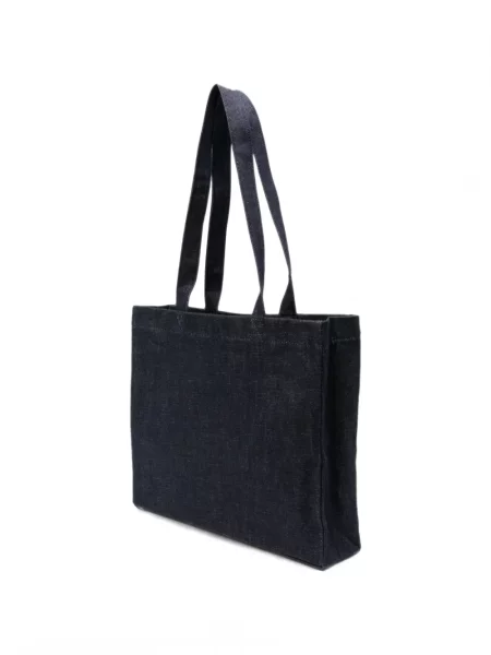 Geantă shopper A.p.c. cu imagine albastru