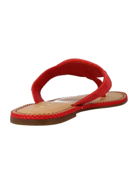 Pantofi Tommy Hilfiger fără toc roșu