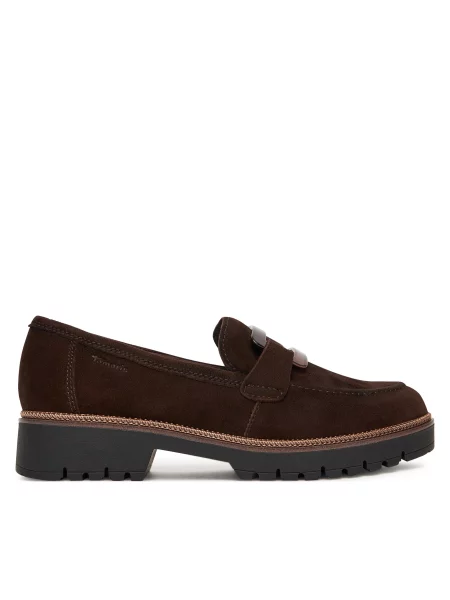 Pantofi loafer Tamaris maro