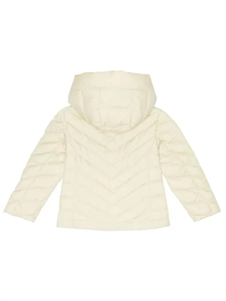 Πουπουλένιο μπουφάν Woolrich λευκό