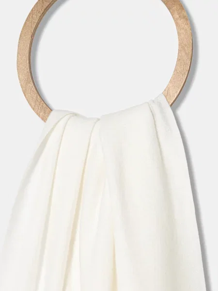 Однотонный шарф Answear.lab белый