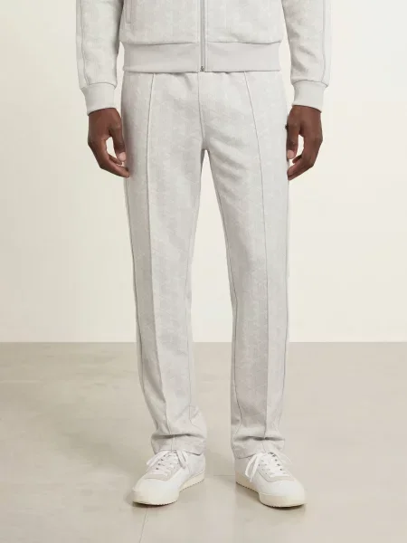 Lacoste Sportovní Kalhoty / světle šedá bílá