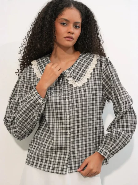 Bigdart Bluza crna bijela