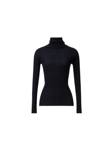 Sweter Fabiana Filippi wełniany niebieski