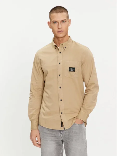 Calvin Klein Jeans Cămașă bej