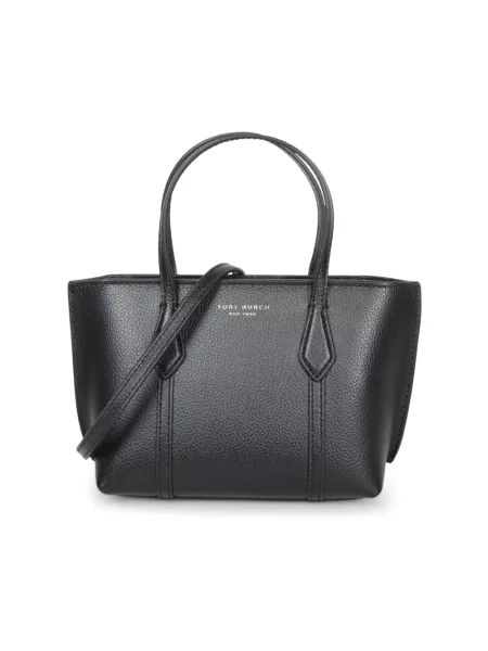 Shopperka Tory Burch skórzana czarna