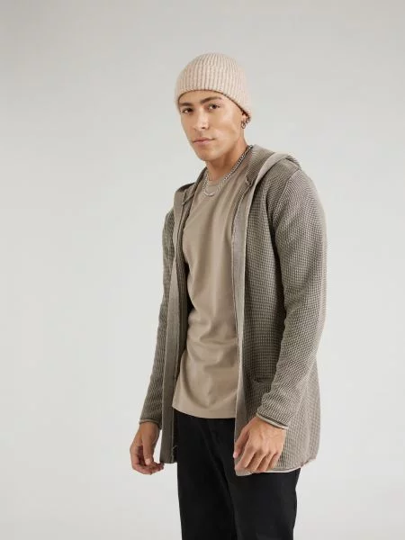 INDICODE JEANS Kardigan Graham tamo siva