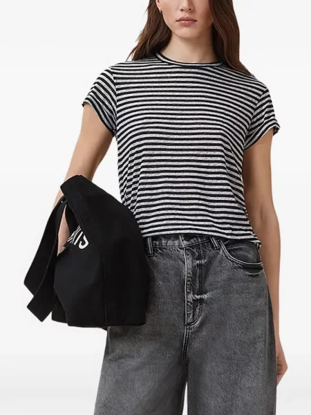 Scurt tricou Allsaints negru