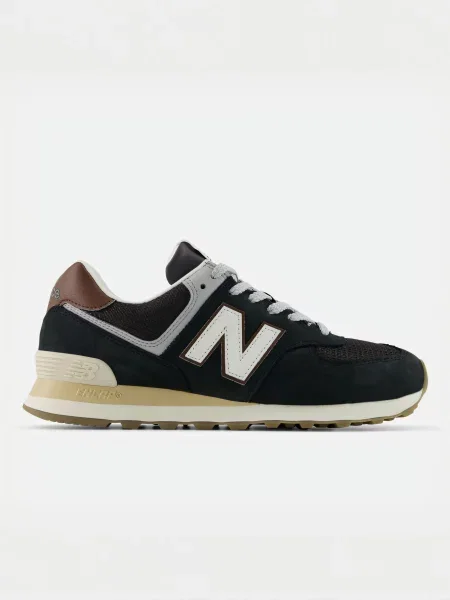 Замшеві Жіночі Кросівки повсякденні New Balance чорний