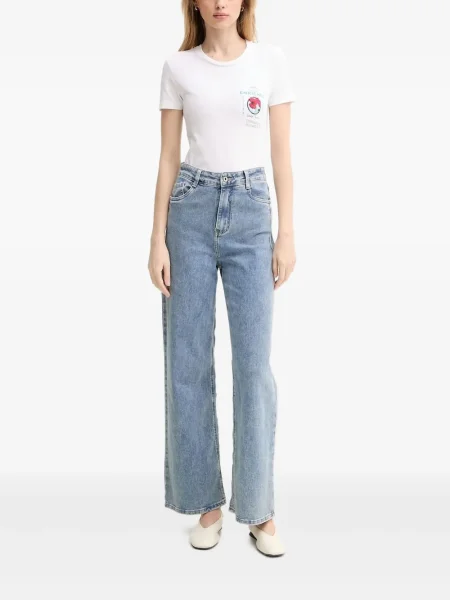 Tricou Iceberg cu imagine alb