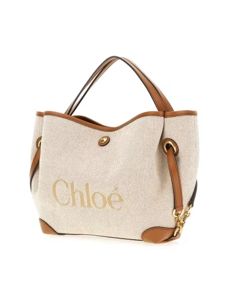 Shopperka Chloe beżowa