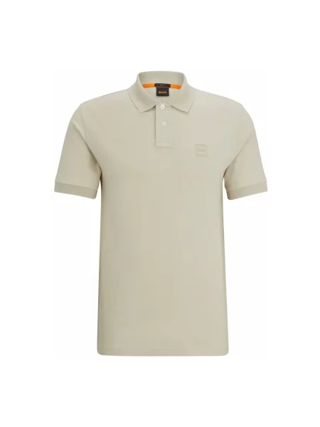 BOSS Orange polo z Passenger beżowa
