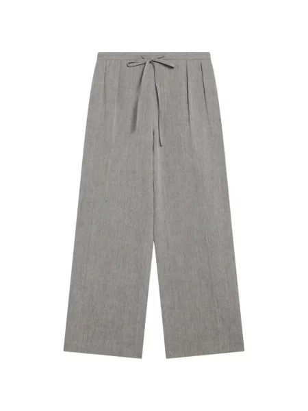 Pantaloni palazzo Loulou De Saison gri