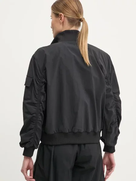Adidas Originals geacă Essential femei de tranziție negru