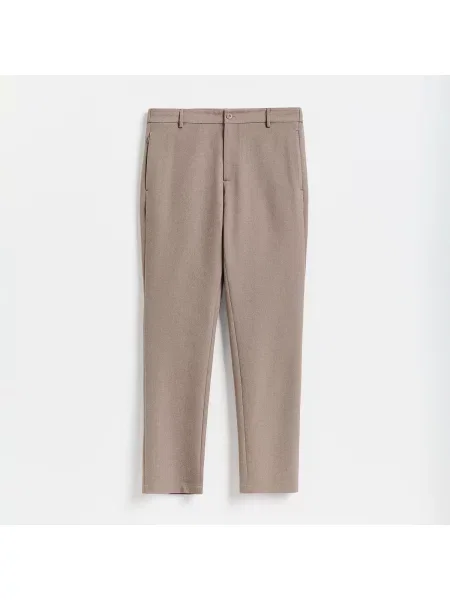 Reserved Sima chino slim nadrág szürkésbarna