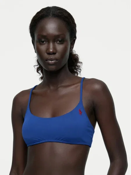 Polo Ralph Lauren Bikini partea de sus albastru
