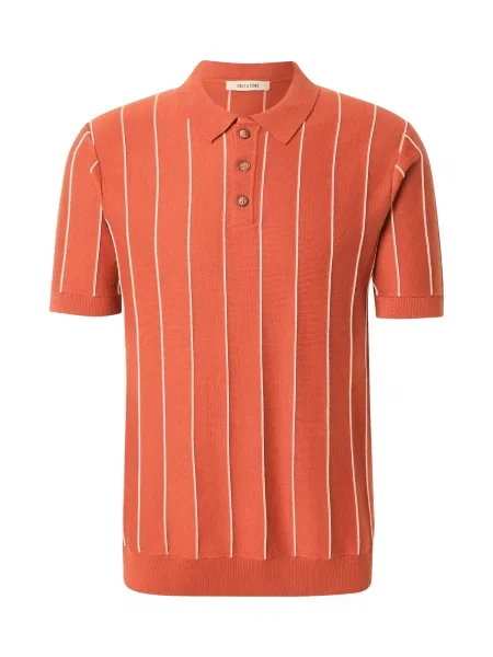 Only & Sons Pulover ONSSAIM portocaliu homar alb