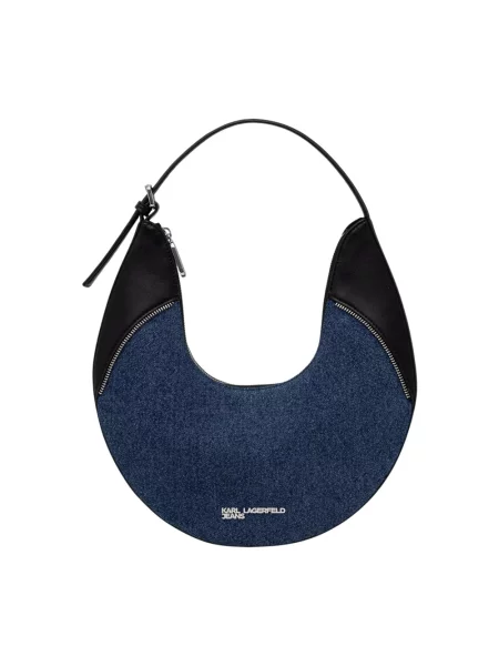 Torebka Karl Lagerfeld Jeans niebieska